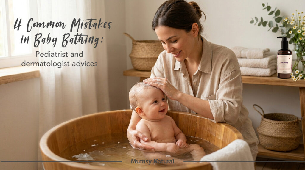 4 Common Mistakes in Baby Bathing: A Comprehensive Guide to Newborn Skincare!