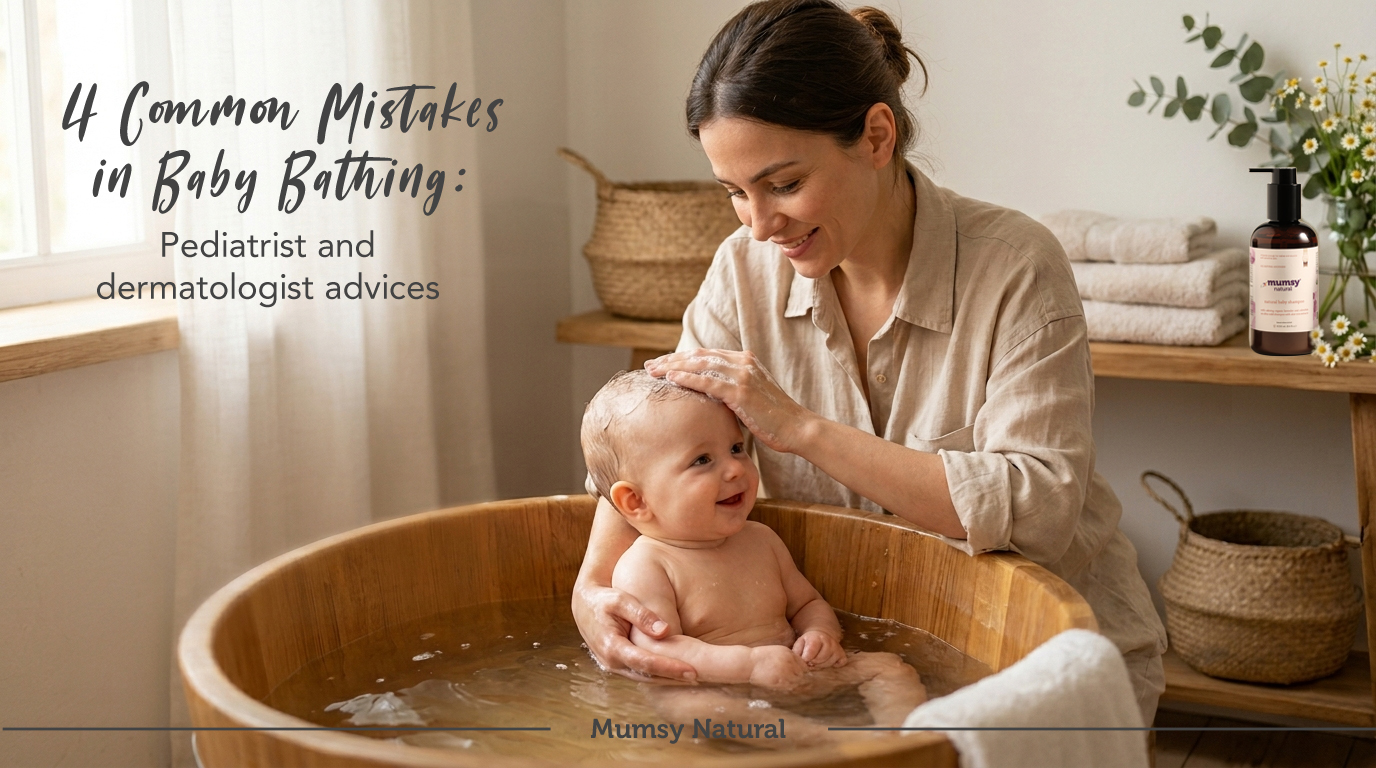 4 Common Mistakes in Baby Bathing: A Comprehensive Guide to Newborn Skincare!