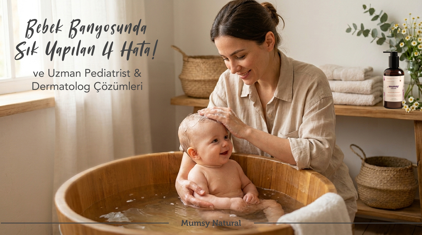 Bebek Banyosunda Sık Yapılan 4 Hata: Yenidoğan Cilt Bakımı Hakkında Her Şey! ık Yapılan 4 Hata bebek banyosu nasıl olmalı bebeklerde cilt kuruluğu